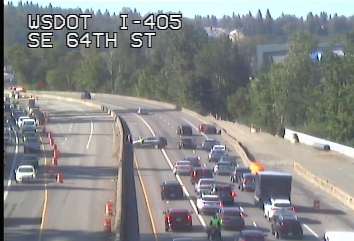 Update 2: Ang banggaan sa SB I-405 sa hilaga