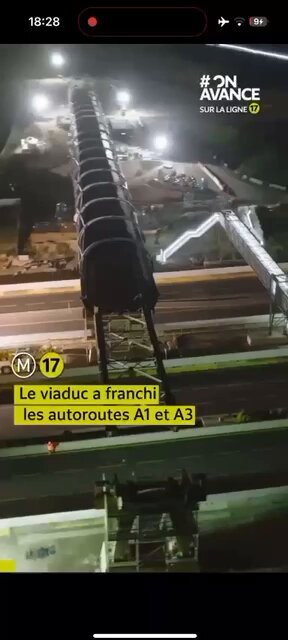 Image de Préfet du Val-d'Oise - 🚧 #GrandParisExpress | Au cœur du chantier du viaduc de la ligne 17, au-dessus des autoroutes A1/A3