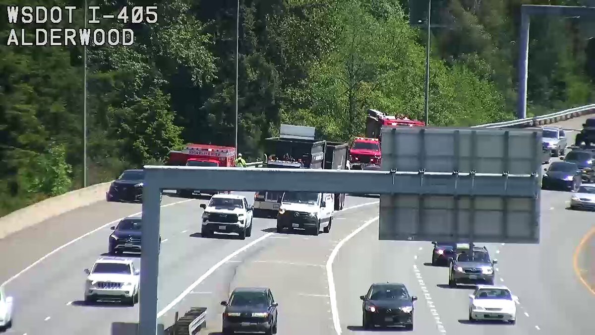 Na-clear: Ang pagbangga na ito sa NB I-5 in