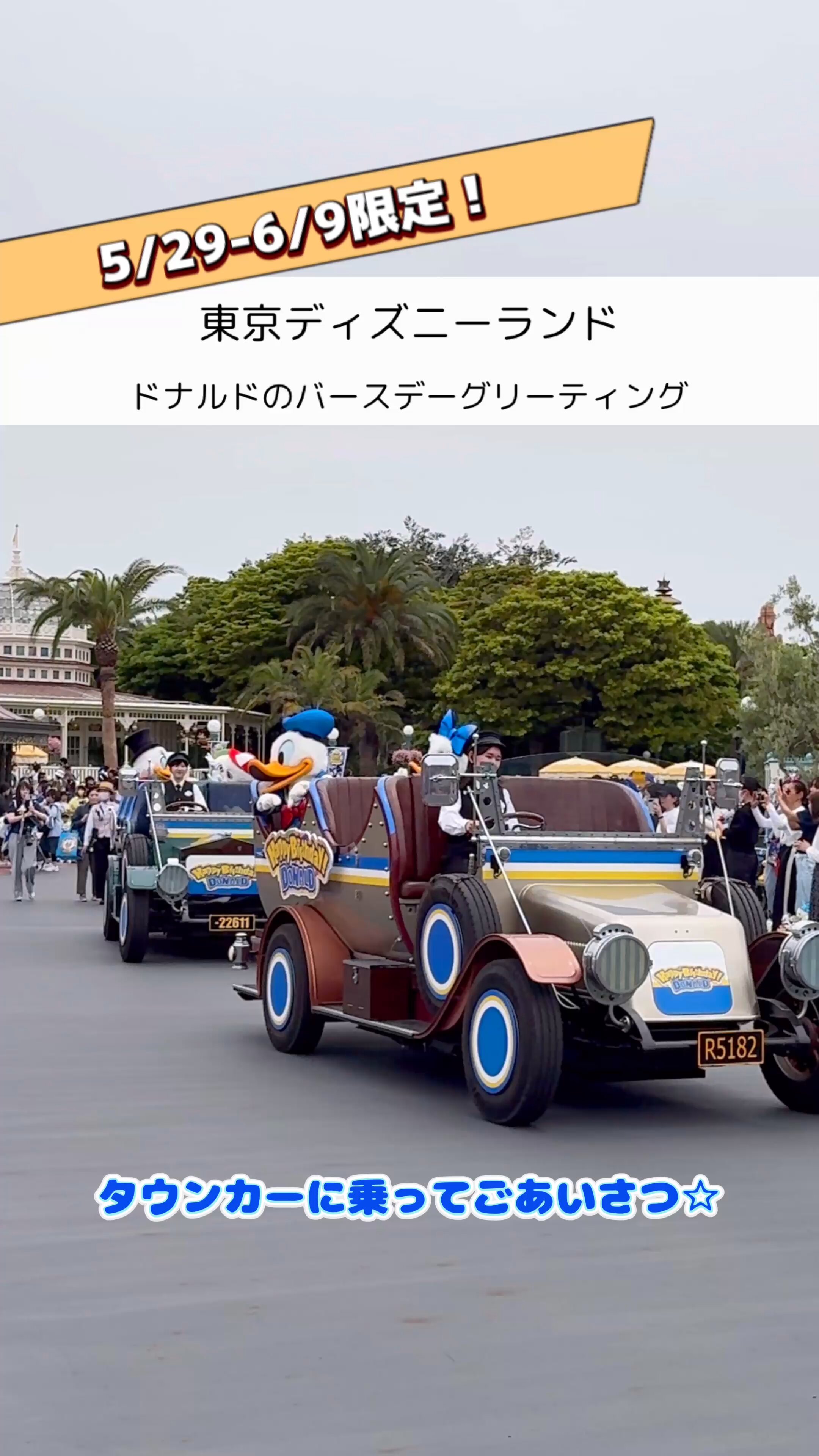 ドナルド誕生日 MezzoMiki | 本日6月9日はドナルドのお誕生日☆ 東京
