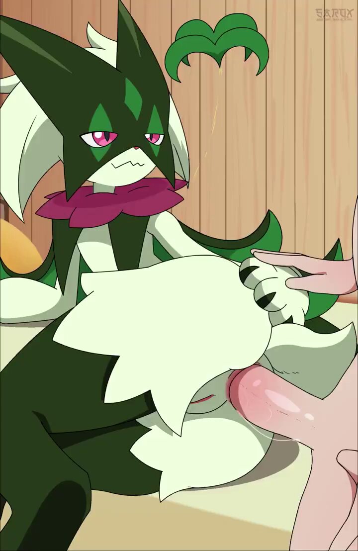 Meowscarada caught in a sensual moment in video form