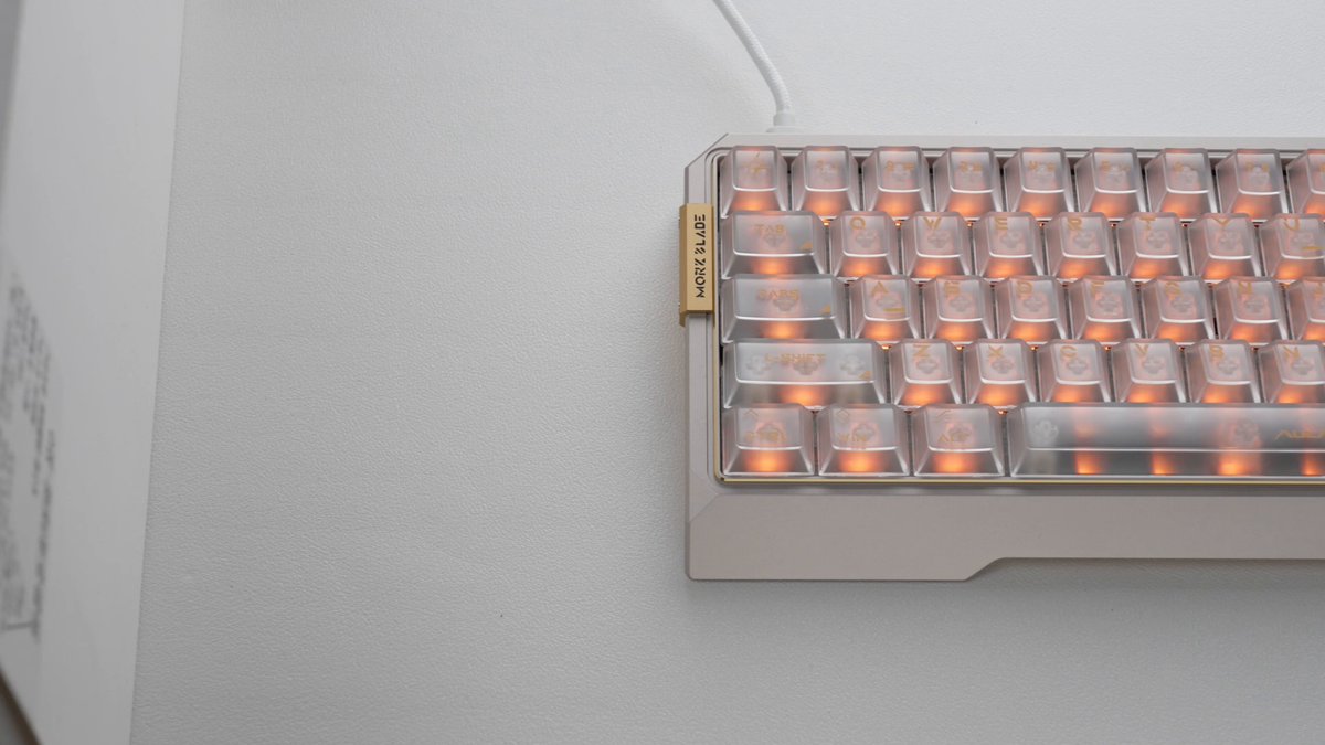 キーボード MorkBlade MK60 White MorkBlade MorkBlade MK60 White ラピッドトリガーキーボード