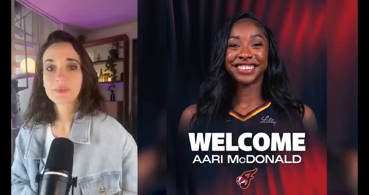 Caitlin Clark News on X: "Rosalina Lee: Fever signed guard Aari McDonald on  a hardship contract to fill holes in the roster from injuries The Indiana  Fever decided to sign Aari McDonald