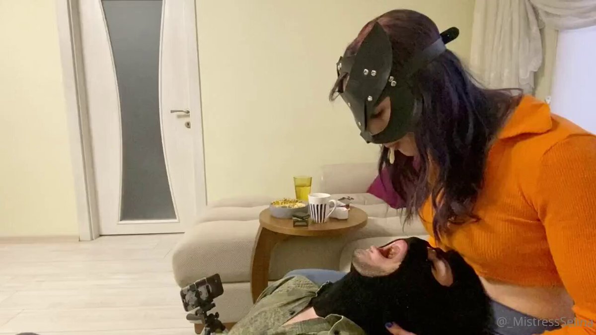 Feet resting after a dominant session