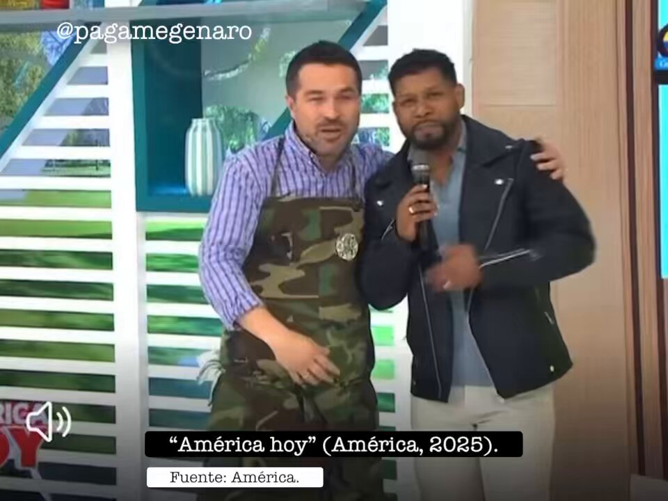 Zar de las telecomunicaciones on X: "Giacomo Bocchio vuelve a “América hoy”  y abraza a Edson Dávila para desmentir cualquier incomodidad entre ambos.  Oficialmente empezó el “mes del Pride”… 📺 https://t.co/j9kwSzoLYu" /