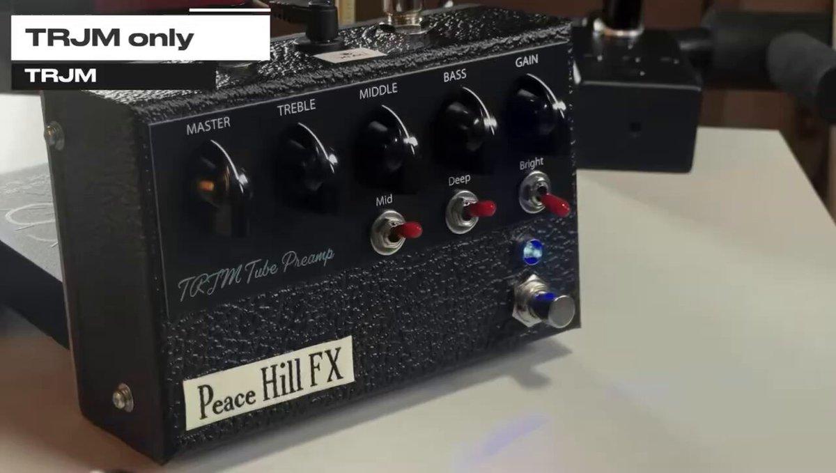 TRJM Tube Preamp – Peace Hill FX