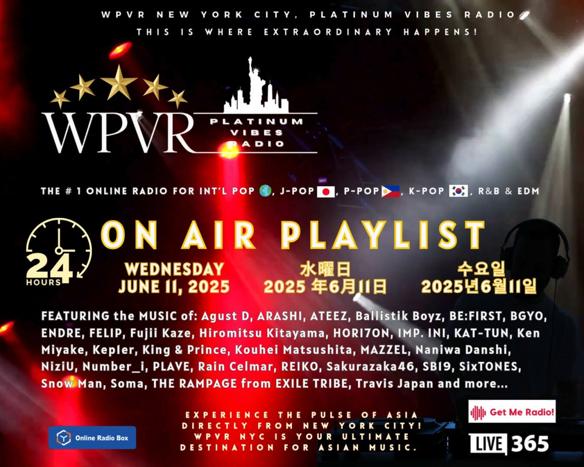 WPVR NYC - Platinum Vibes Radio on X: 