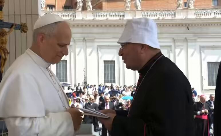 After 12 years of Francis, he probably figured it doesn't matter anymore. 