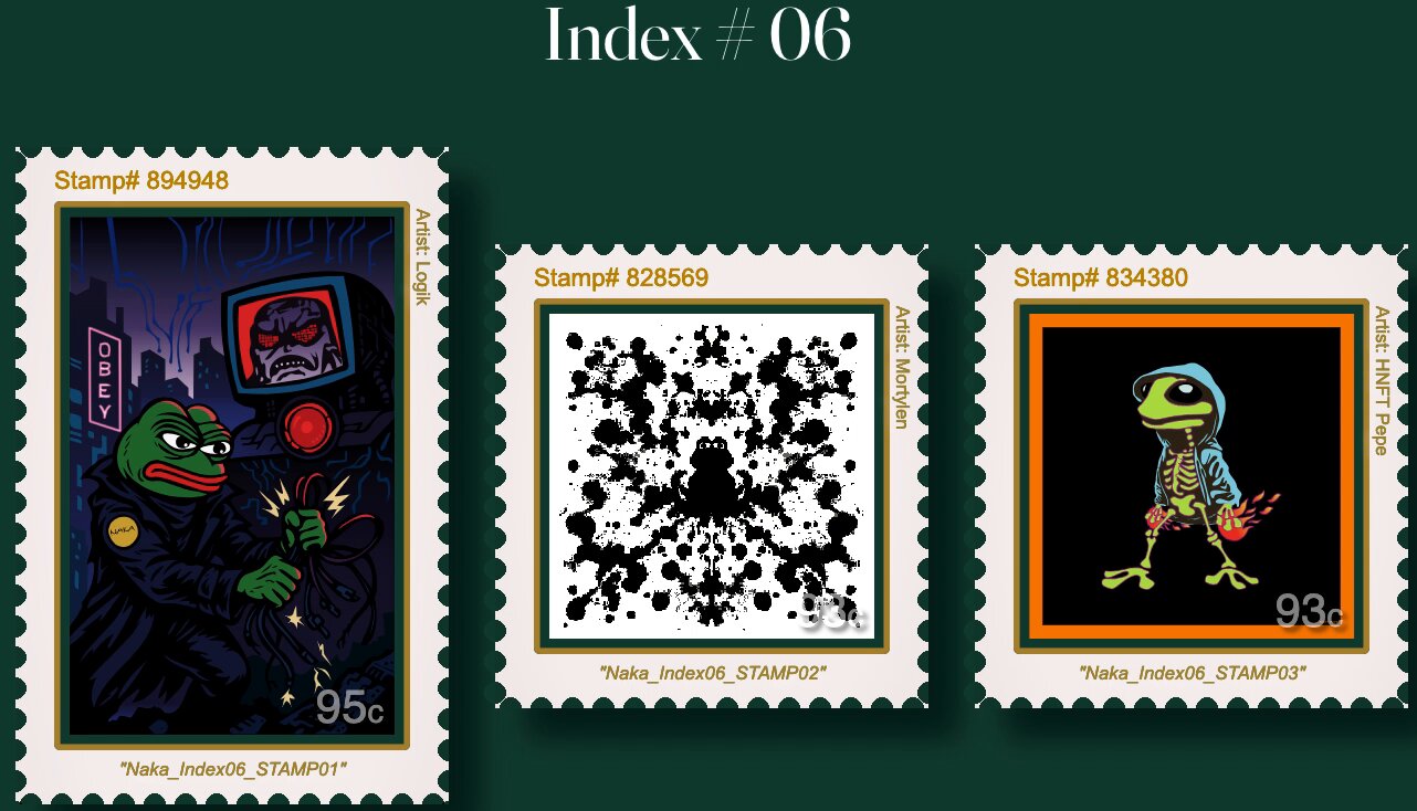 Nakamoto STAMP Index (@NSIDirectory) / X
