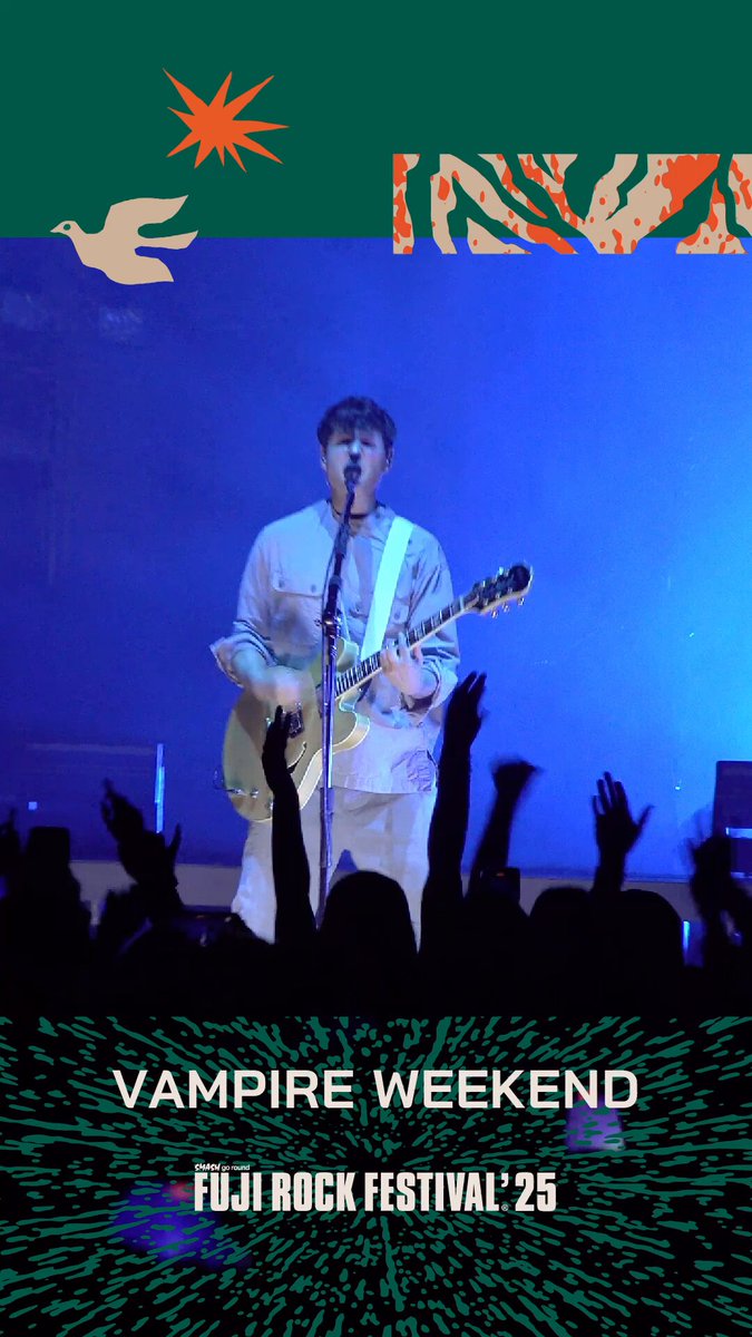 VAMPIRE WEEKEND is making their grand comeback as the final day's