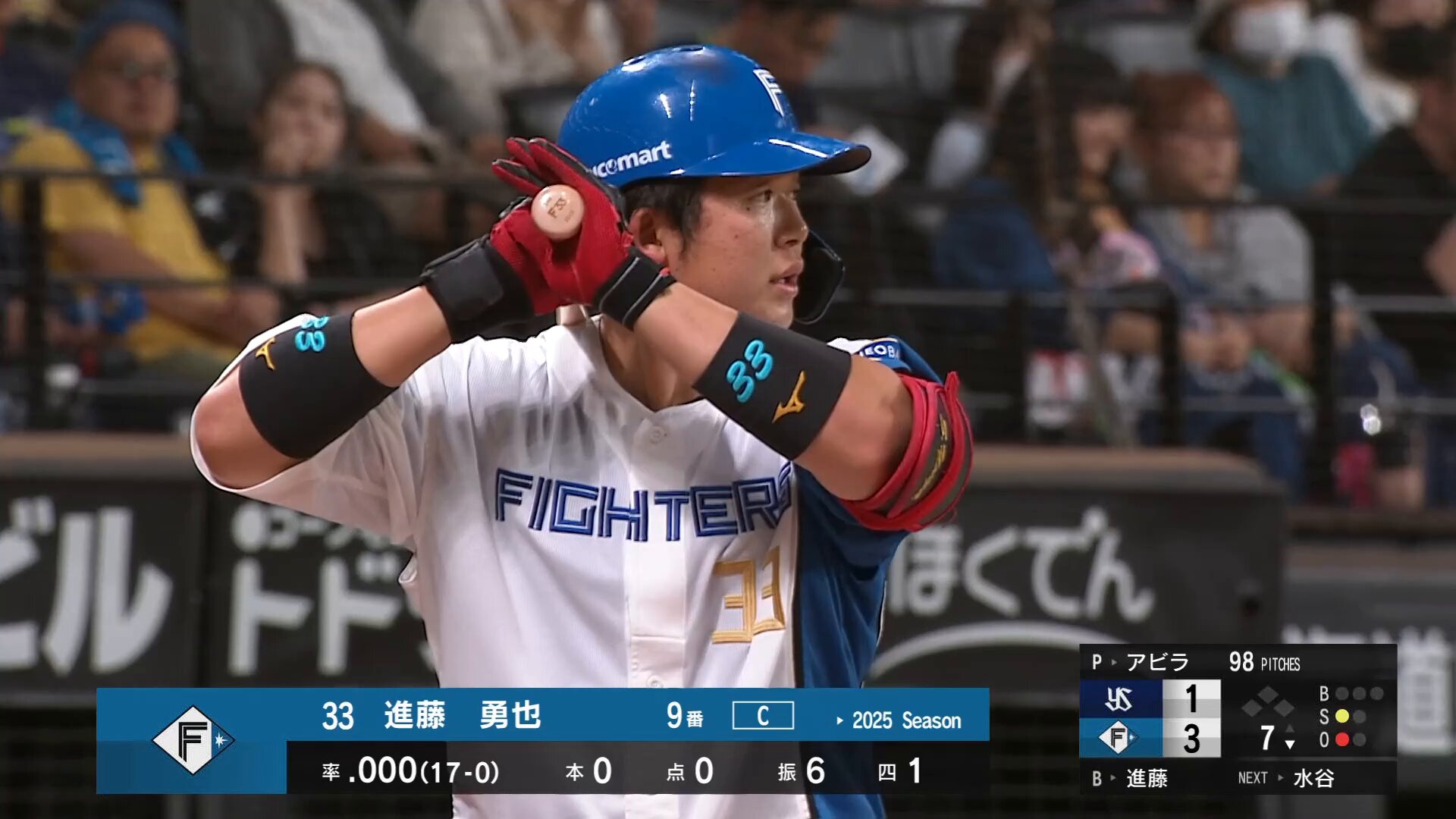 進藤勇也　ホームユニフォーム　ＸＬ 進藤勇也 ホームユニフォーム XL （進藤勇也捕手の魅力と今後