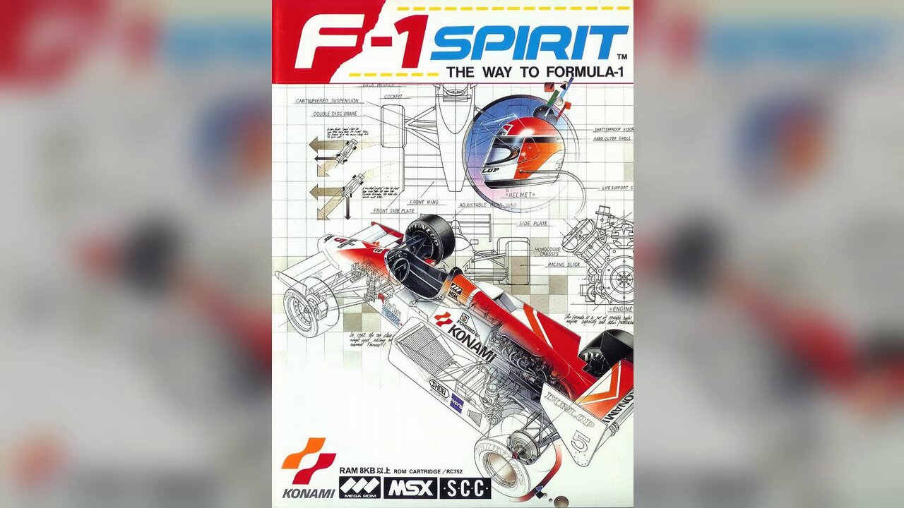 F-1スピリット MSX ゲームソフト コナミ MSX】F1スピリット【エンディングまで】 - YouTube