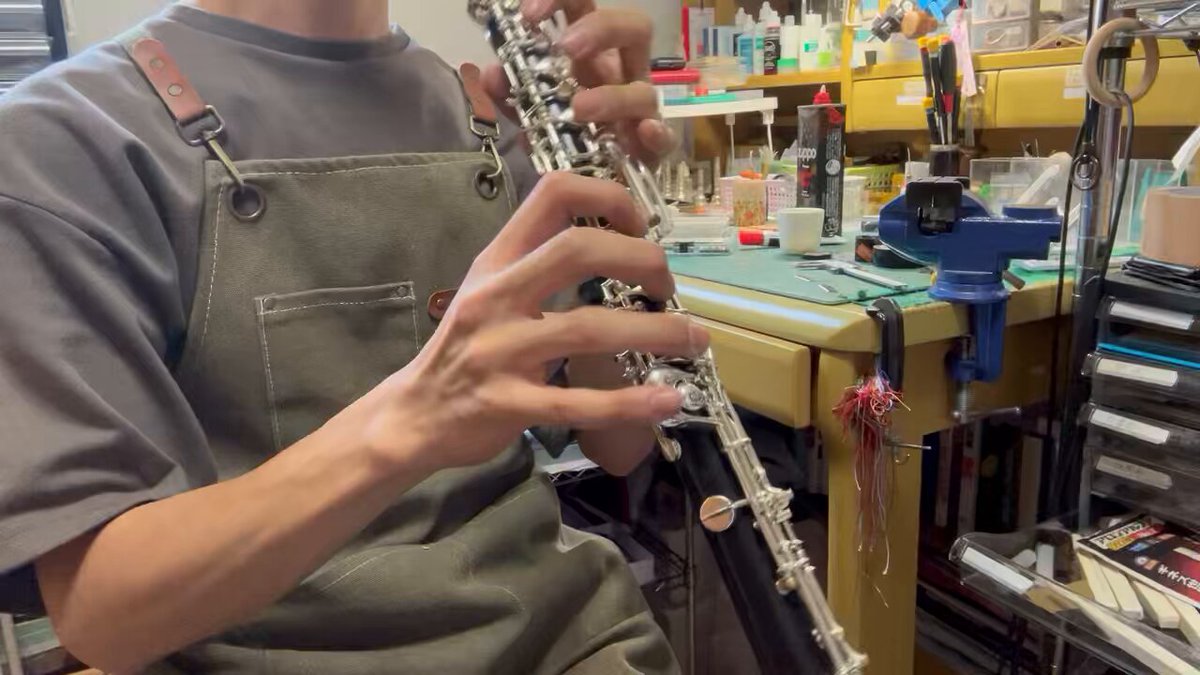 YAMAHAのクラリネットをリプレートさせていただきました