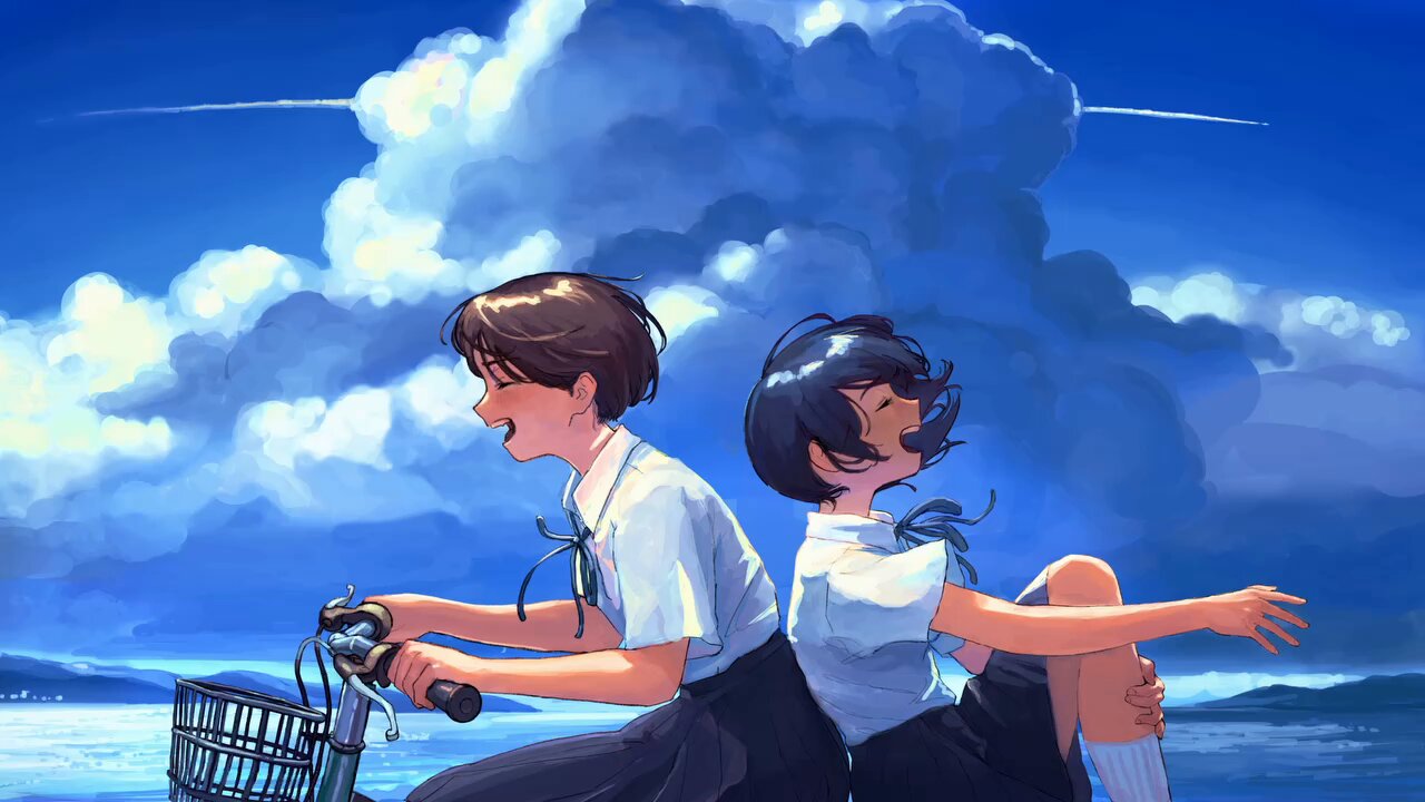 イラスト　原画　リーベド・マリーナ 「疾駆」 リカ / SIX LOUNGE @sixloungeofficial ファンアートです