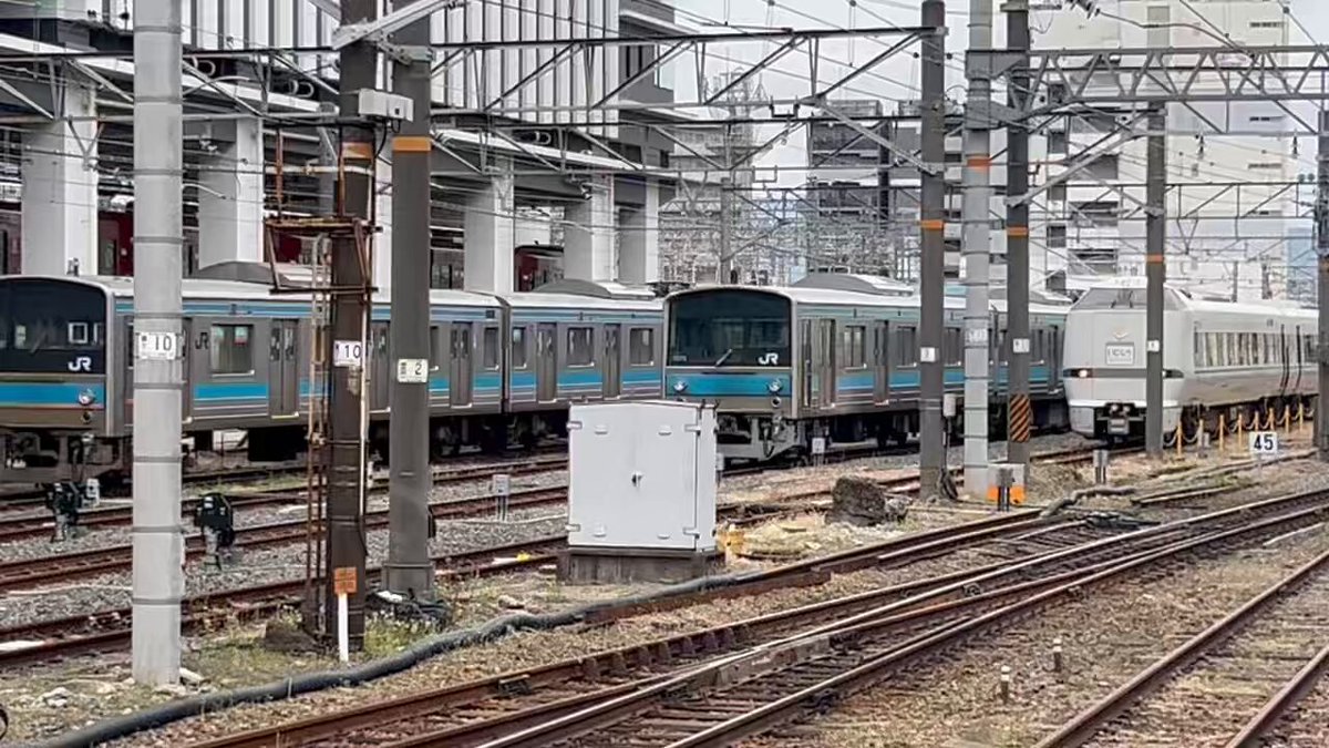 鉄道プレート 国鉄205系 新製時検査票　その他計11枚セット 205系 量産先行車 京葉線 25番編成 基本4両セット (基本・4両