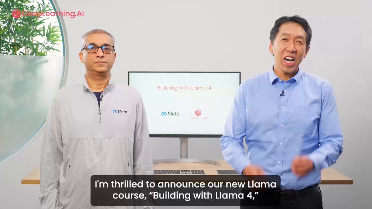 Meta's Llama 4 models course announcement