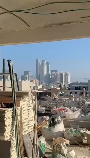 [問卦] 以色列特拉維夫市中心大樓被炸了