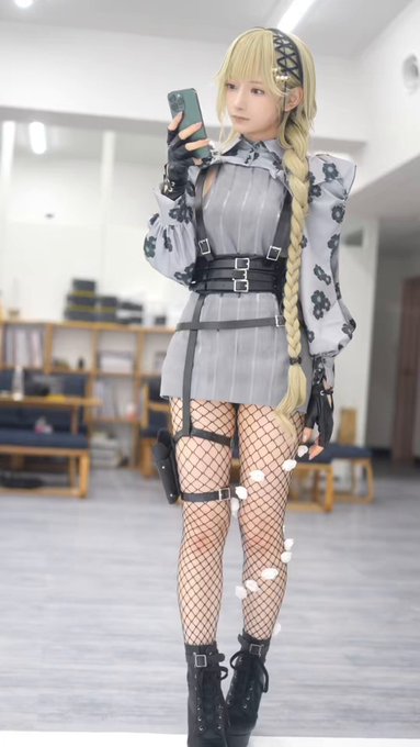 Twitterのコスプレ動画1