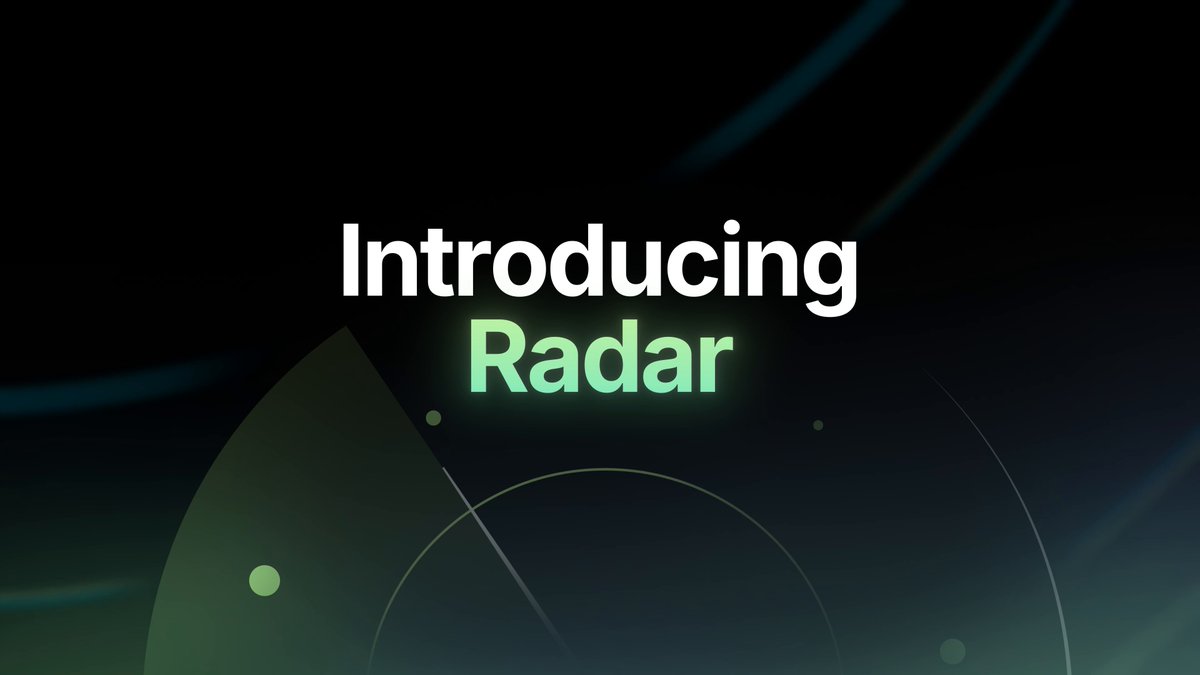 Jupiter Radar界面显示来自各种dApp的通知