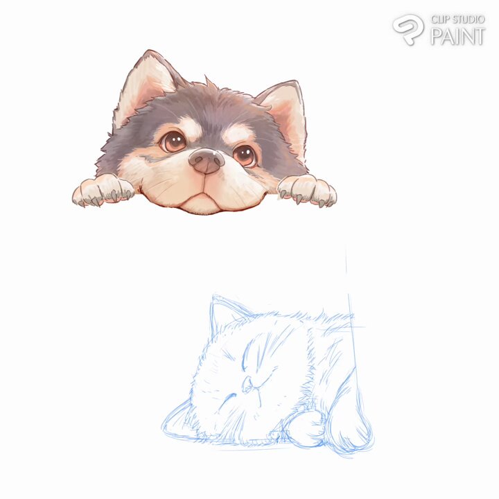 コラージュ素材