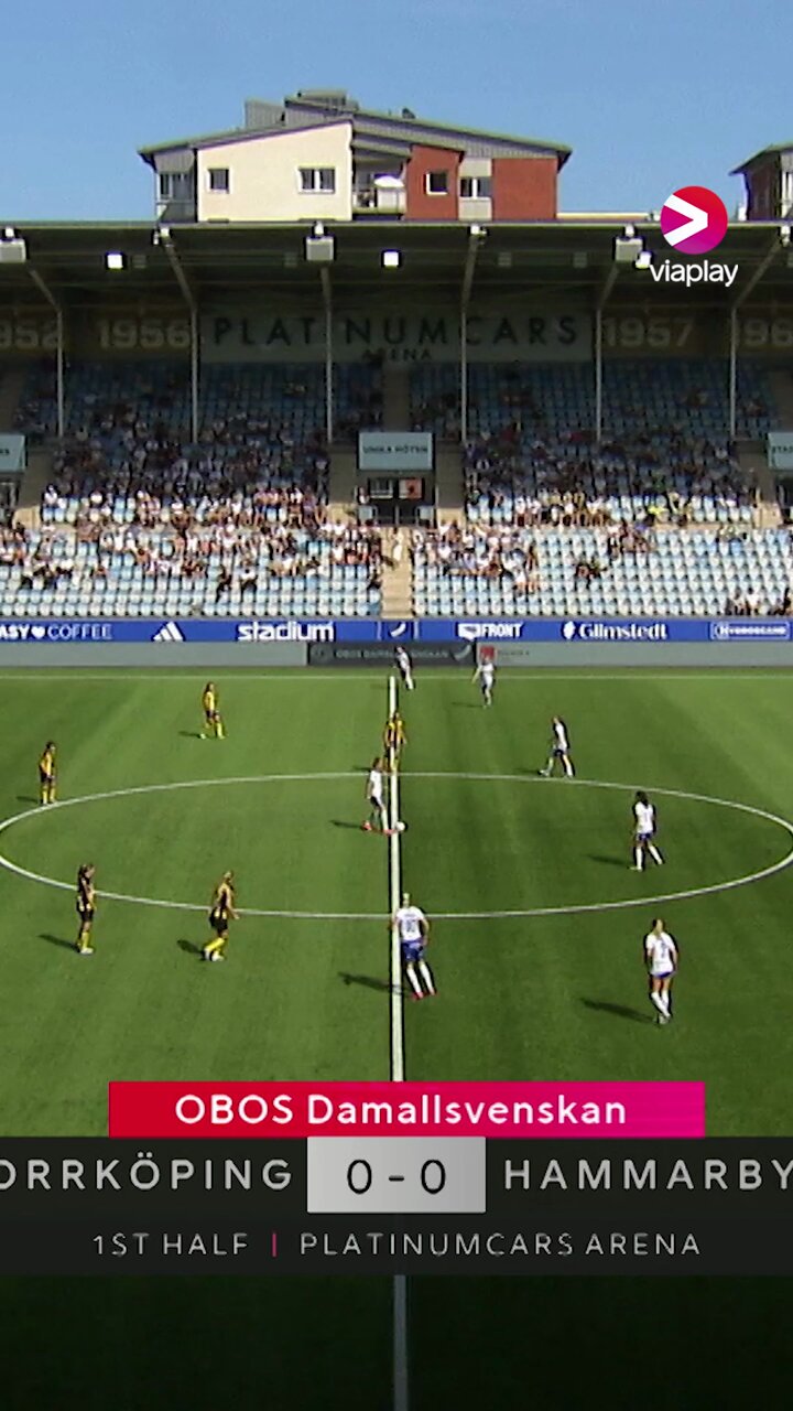 Chocköppning av @ifknorrkoping  – spräcker nollan efter 17 sekunder ✅Just nu: Norrköping-Hammarby på Viaplay & TV6 ⚽