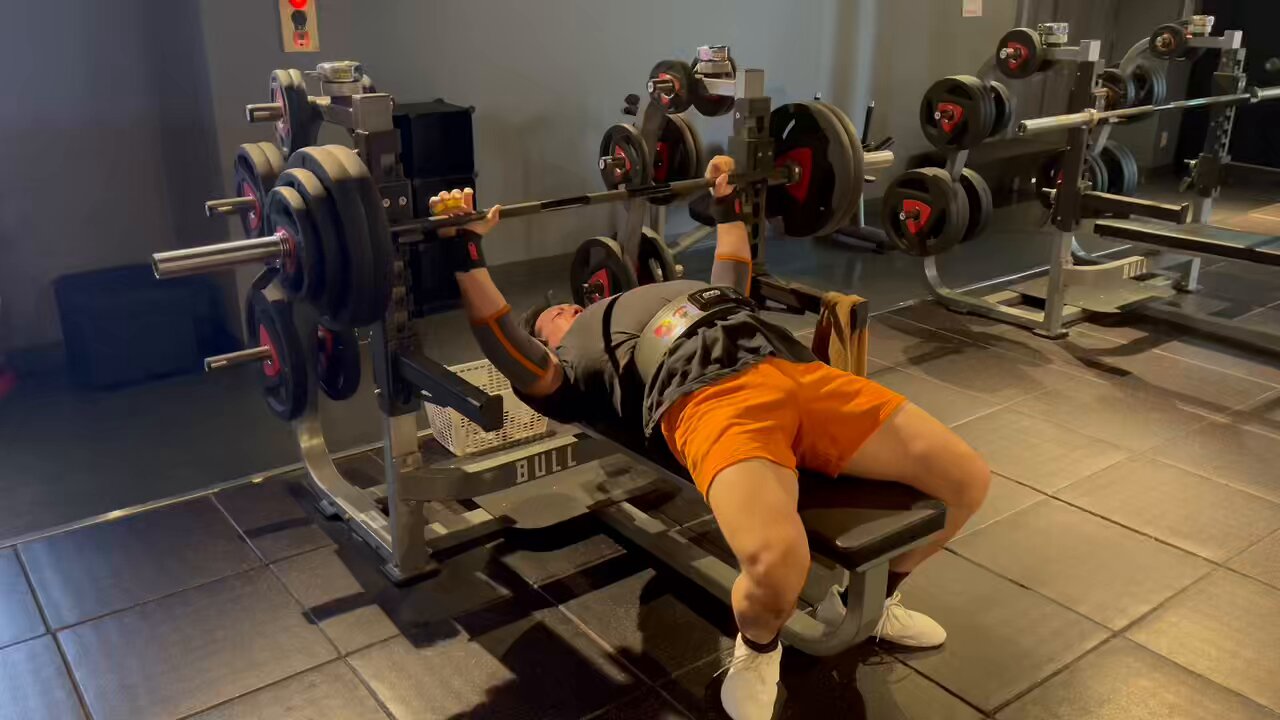 ベンチプレス50kg