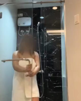 selesai mandi di enttot