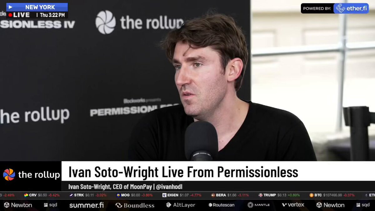 Permissionless IV에서 연설하는 Ivan Soto-Wright