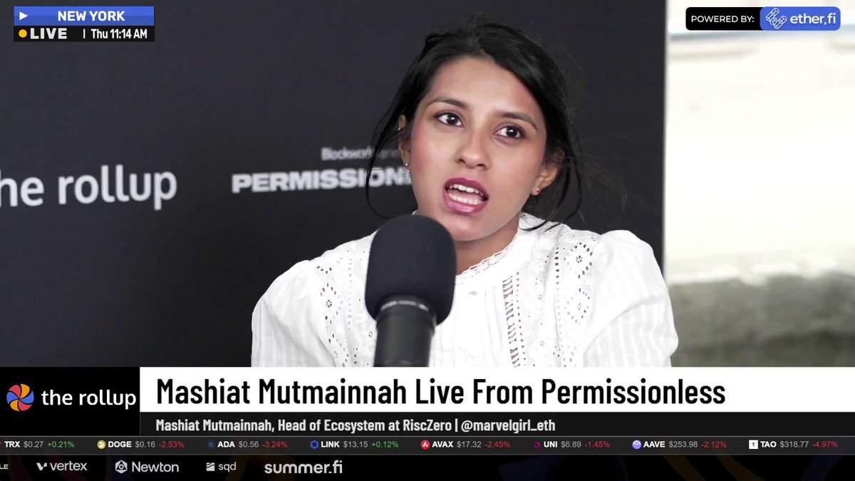 PermissionlessでZK Interopについて語るMashiat Mutmainnah