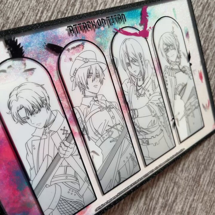 すのこタン。三ツ雪柚菜+Ixy先生 サイン色紙 書 - 書