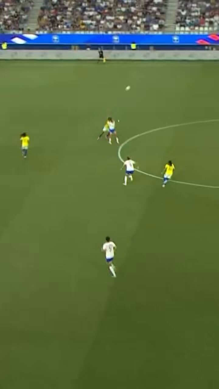 LUAAAAAAAAAAANY É O NOME DELA! COM GRANDE PASSE DE KEROLIN, A CAMISA 22 BATE LINDAMENTE PARA ABRIR O PLACAR! ⚽️🇫🇷 0-1 🇧🇷ISSO É BRASIL! 🇧🇷 🎥 SPORTV