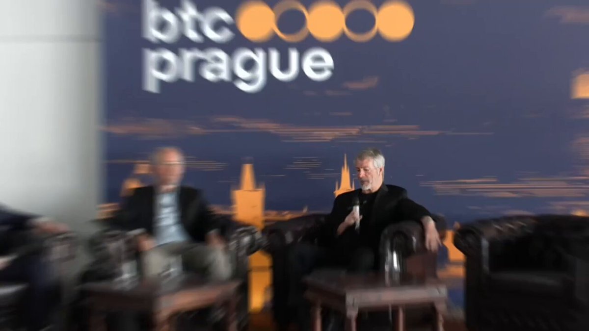 Michael Saylor at BTC Prague 2025