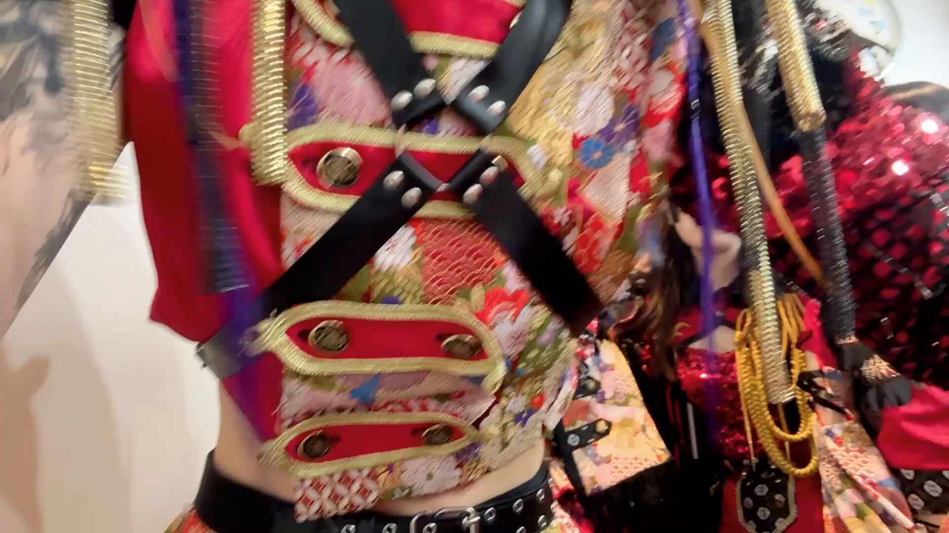 扇子 多幸扇60間 花凛 3036 白・ピンク | 保赤軒