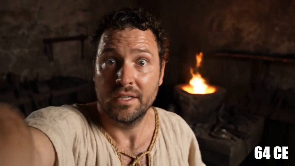 Roman officials discussing currency debasement