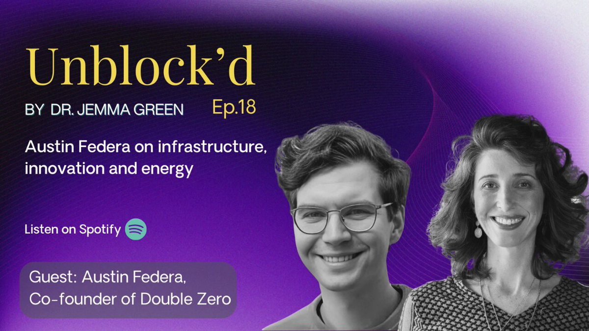Austin FederaとDr. Jemma Greenが出演するUnblock'dポッドキャスト第18回