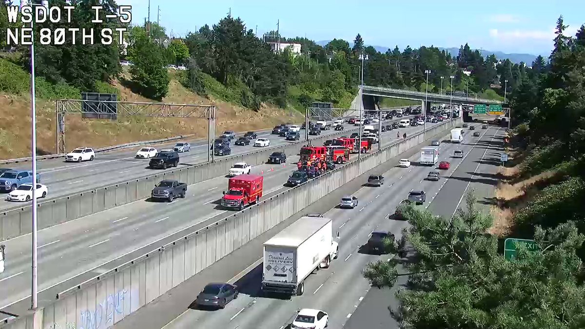 UPDATE: Sa northbound I-5 Express Lanes lamang sa