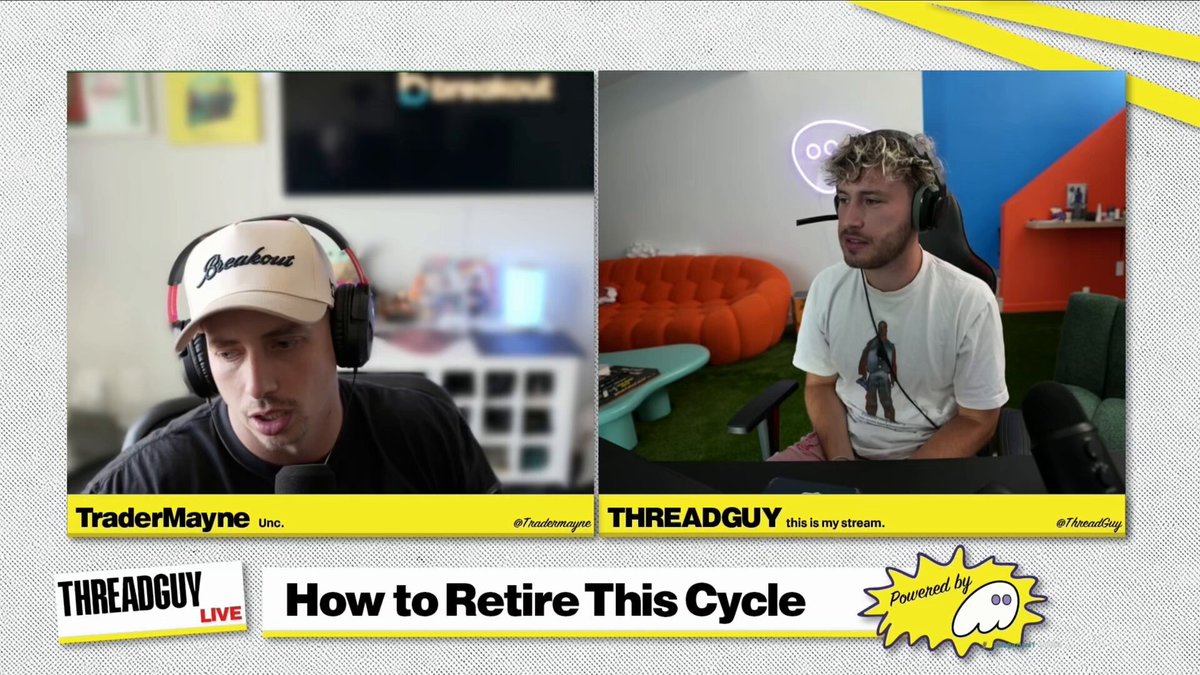 TraderMayne and ThreadGuy discussing Crypto Twitter's evolution