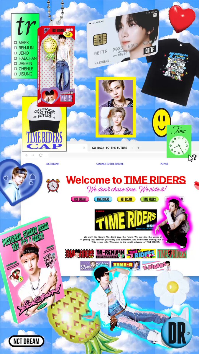 NCT DREAM POP-UP TIME RIDERS ロングパンツ ヘチャン NCT DREAM POP-UP [TIME RIDERS] 1st OFFICIAL MERCHANDISE