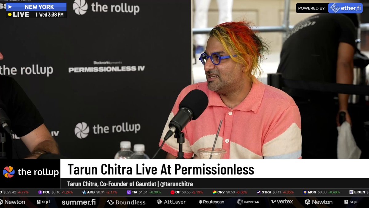 تارون شيترا يتحدث في Permissionless IV