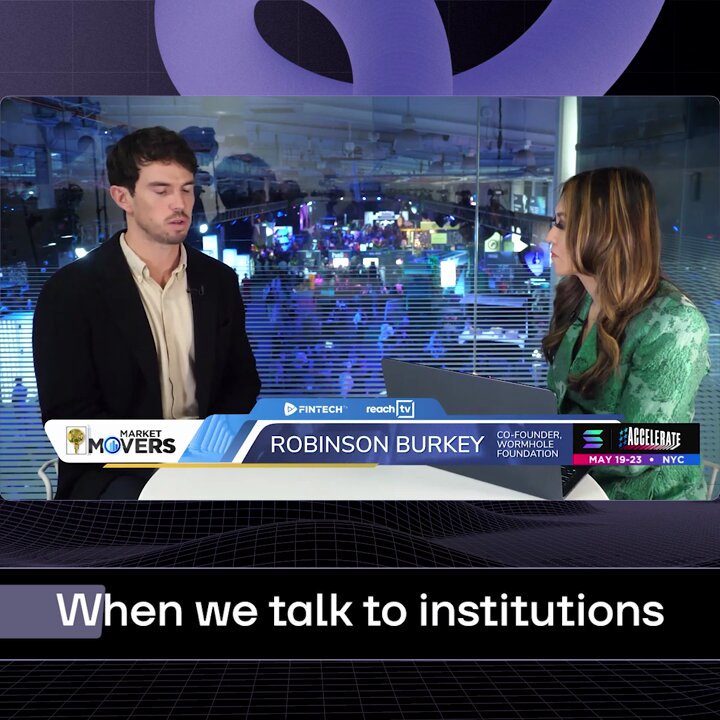Robinson Burkey 在 FintechTV 讨论 Wormhole 的多链基础设施