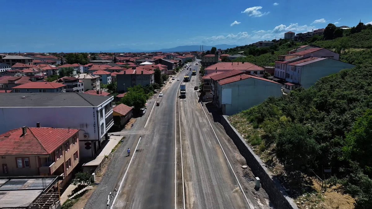 Karasu İstiklal Caddesi Kırık Yol Çalışması