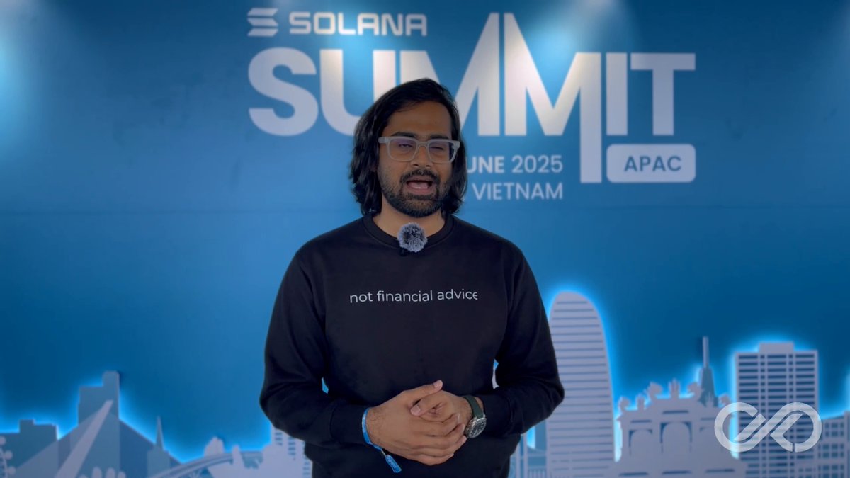 Anas Khader at Solana Summit APAC 2025