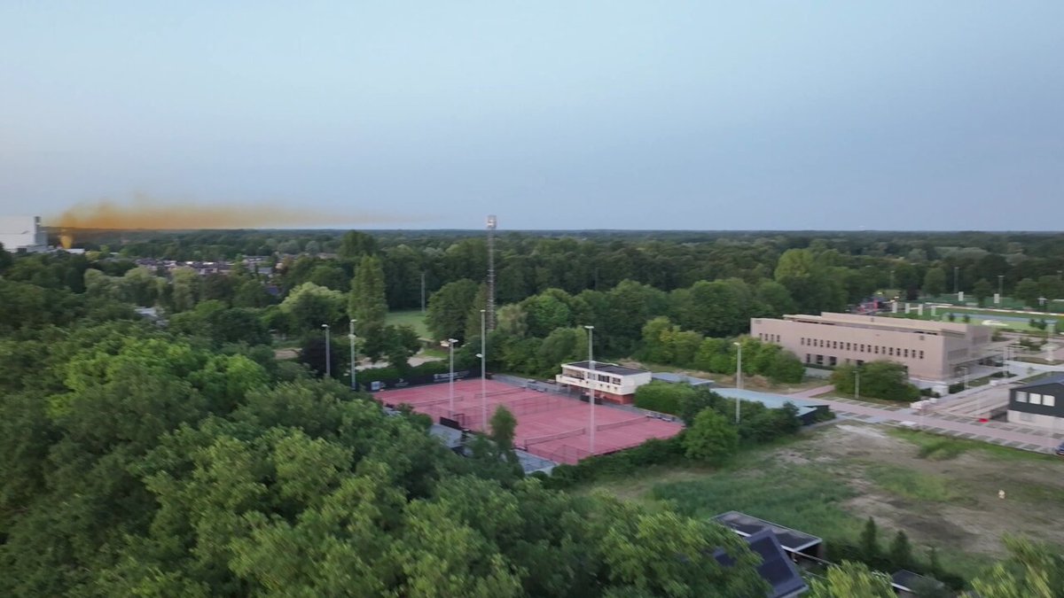 Grote brand en ontploffing bij FrieslandCampina in Borculo