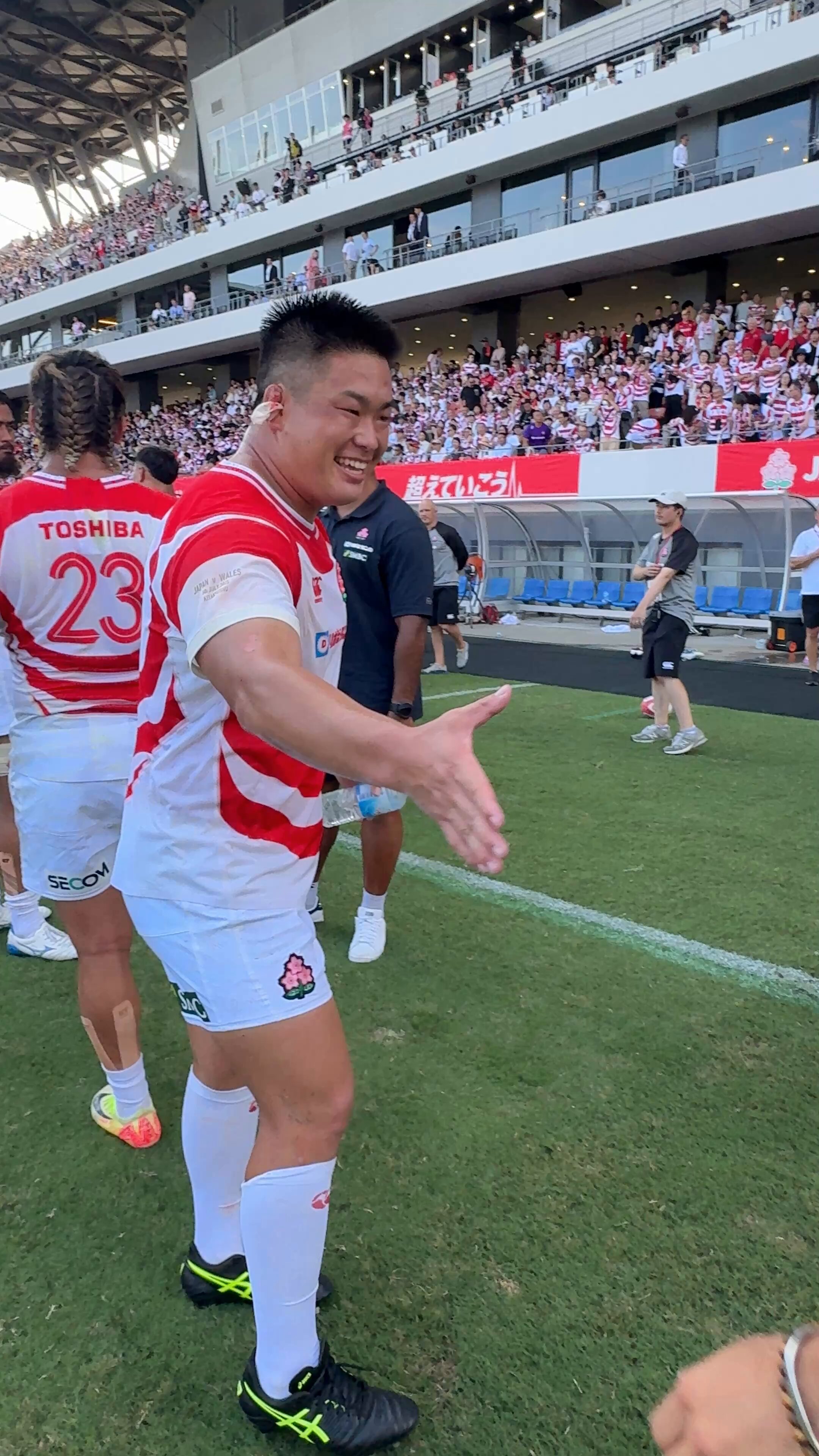 ラグビー　日本代表　選手用　オールドジャージ　スクラムハーフ　9 ラグビー 日本代表 選手用 オールドジャージ スクラムハーフ 9