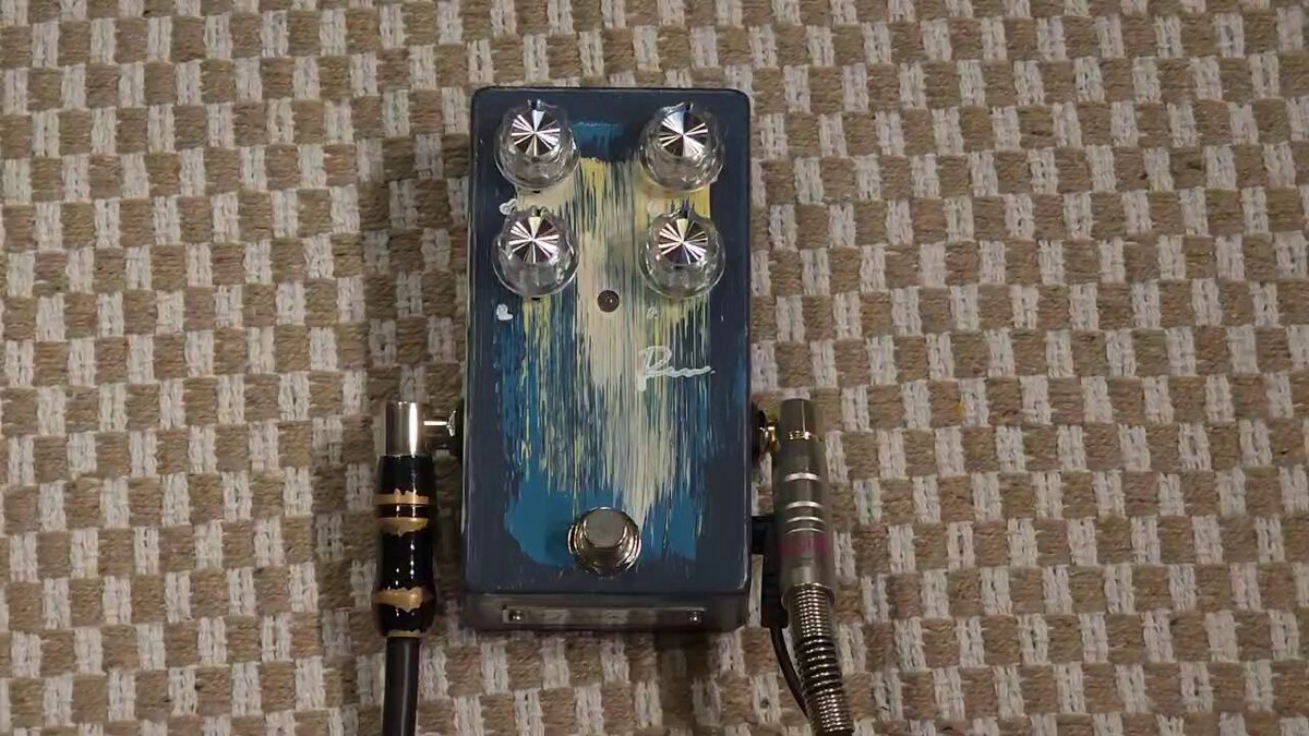限定 45台Petla OD4ABSSCM #20 ギターエフェクター Petla OD4ABSSCM この歪みの中音域が凄い。ギターの音が張りの