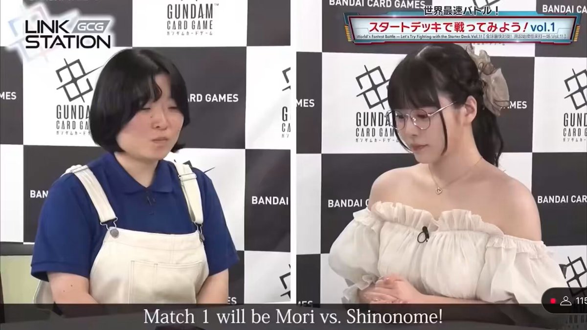 『ガンダムカードゲーム』公式チャンネルにて
スタートデッキで対戦する動画が公開されたゾ🔥
観てね〜〜!!!!!!!
🔻
#ガンダムカードゲーム