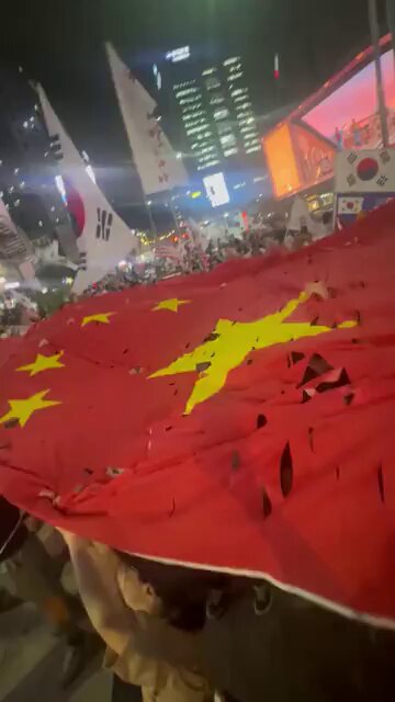 [黑特] 韓國連續多天發生排華抗議運動