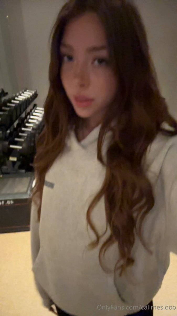 blowing is her workout