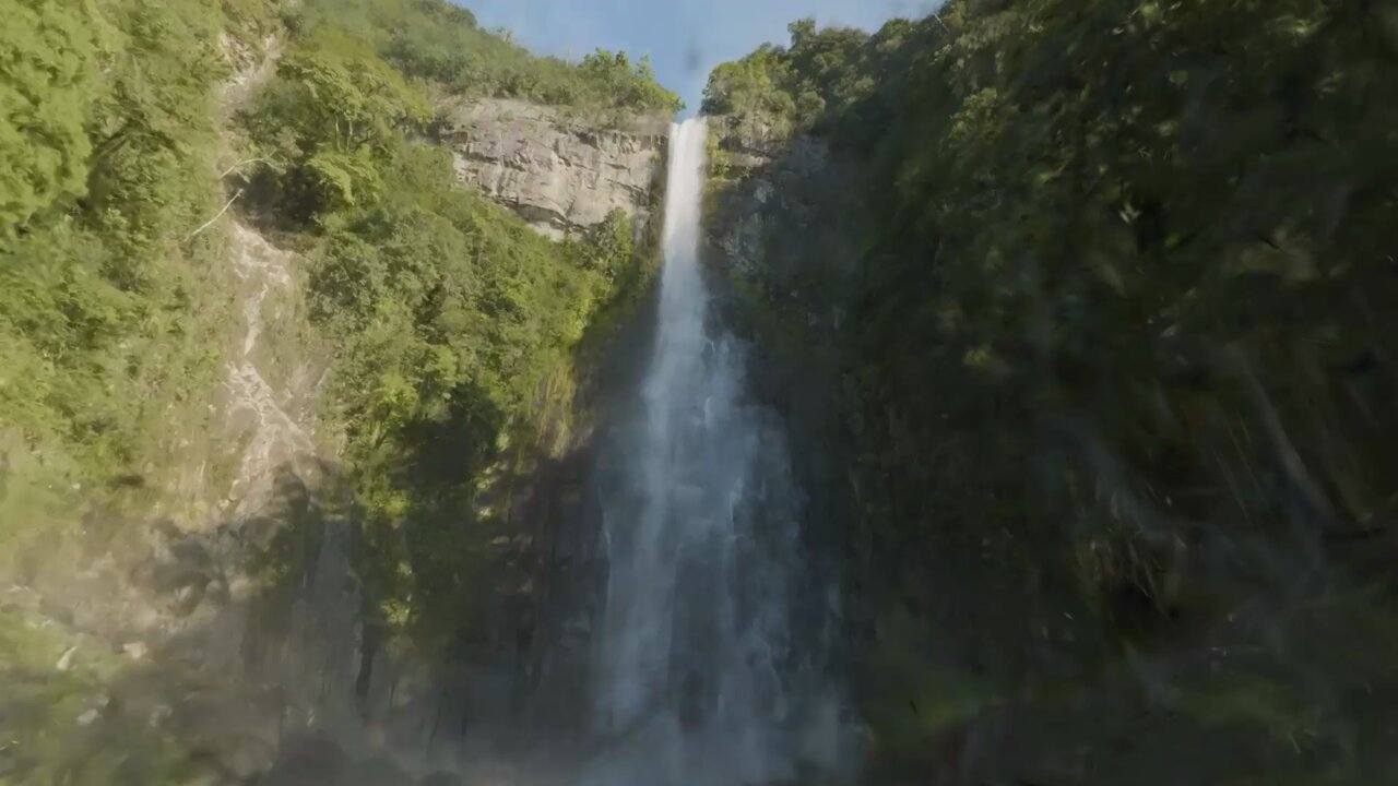中村左洲　 滝の風景 中村左洲 滝の風景