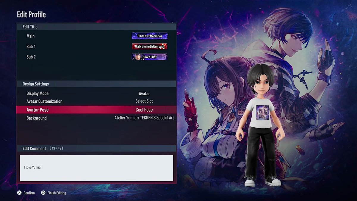 🤜#鉄拳8 シーズン2 #ユミアのアトリエ✖️#鉄拳8 7/8(火)より期間限定